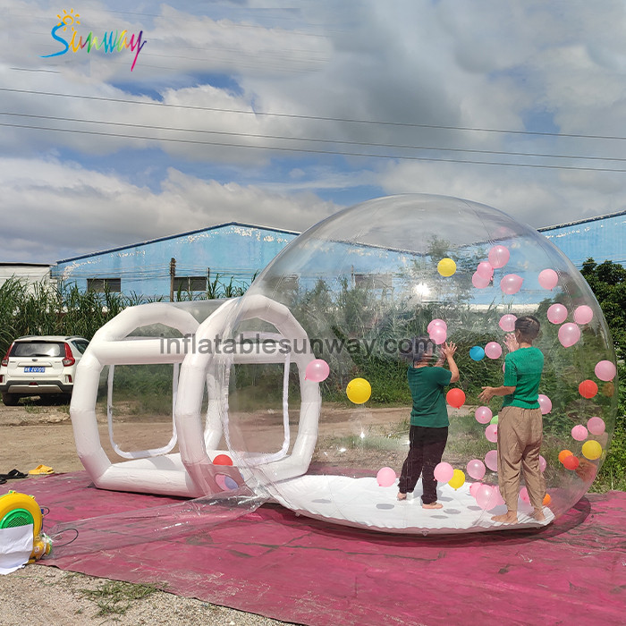 Inflatable bubble house STE-347 3m dia